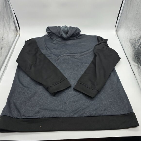 Colorado Rockies Majestic Black Hoodie Sweatshirt Medium MLB Logo Fan Gear - Picture 6 of 9